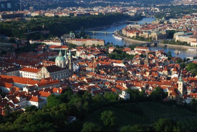 Prague from petrin