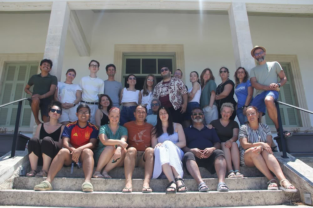 Mednarodna skupina udeležencev Erasmus+ usposabljanja Volu.M.E na Cipru.