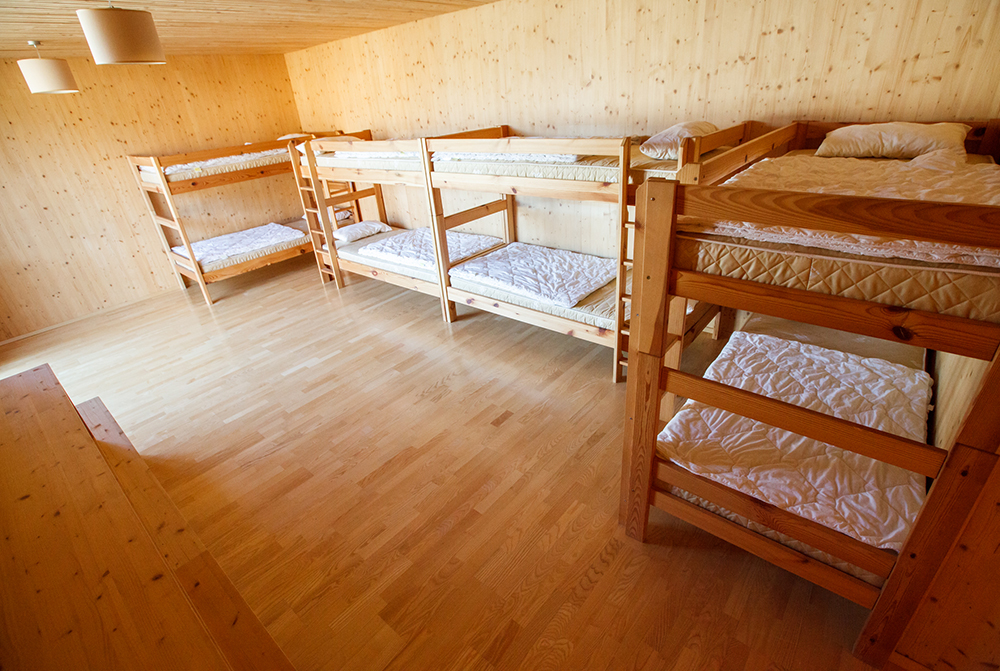 Skupinska soba Hostla Punkl – Group Room at Hostel Punkl