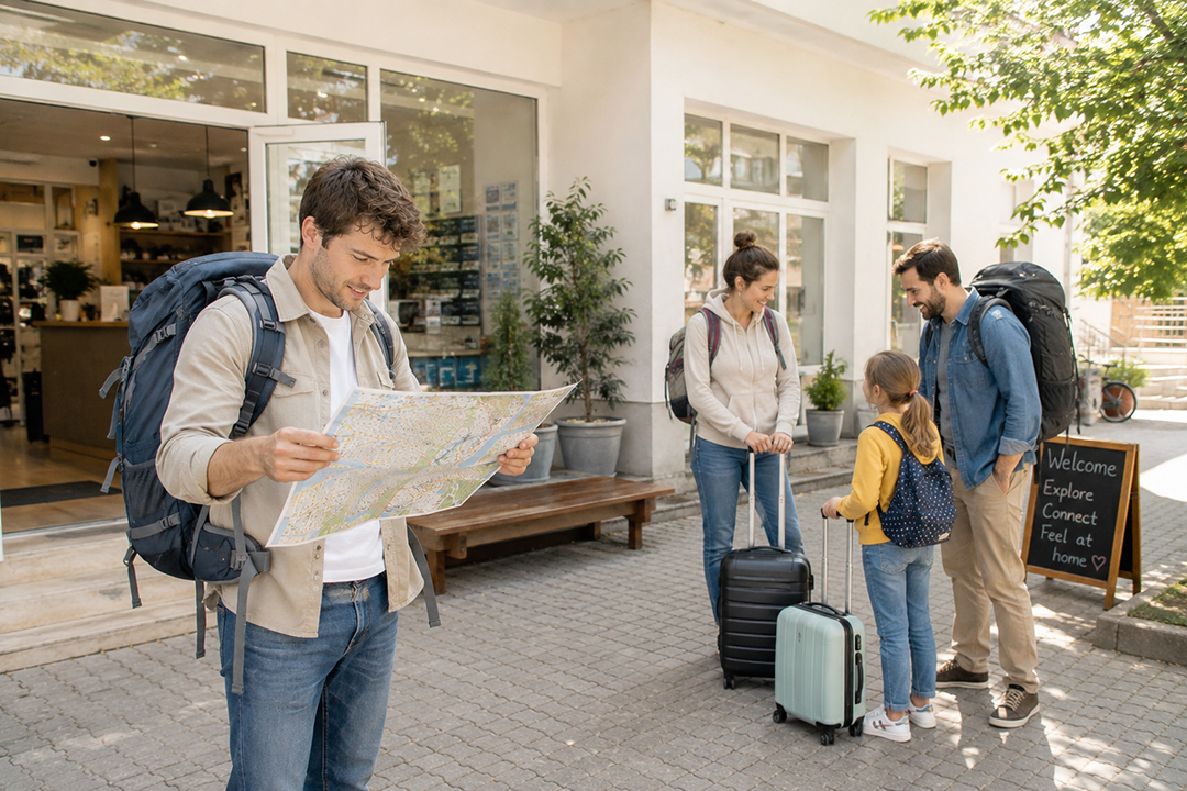 Popotniki in hostelska skupnost – Travellers and the Hostel Community